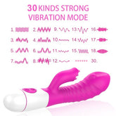 Rechargeable Robinson Vibrator with 10 vibration modes and waterproof design